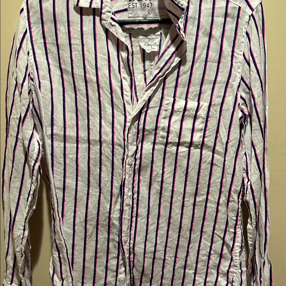Frank and Eileen 100% Linen button down shirt